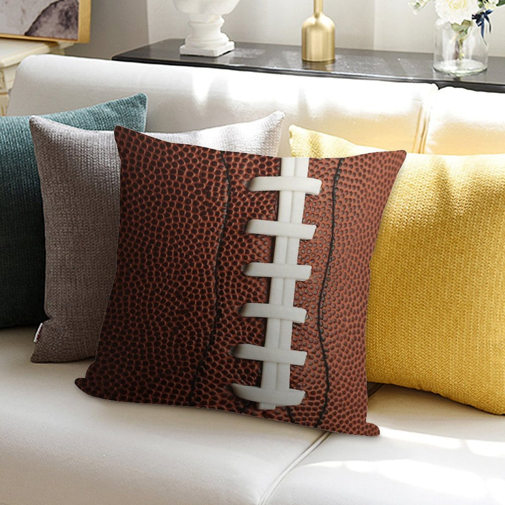Football Soft Ultra-Soft Texture Throw Pillow