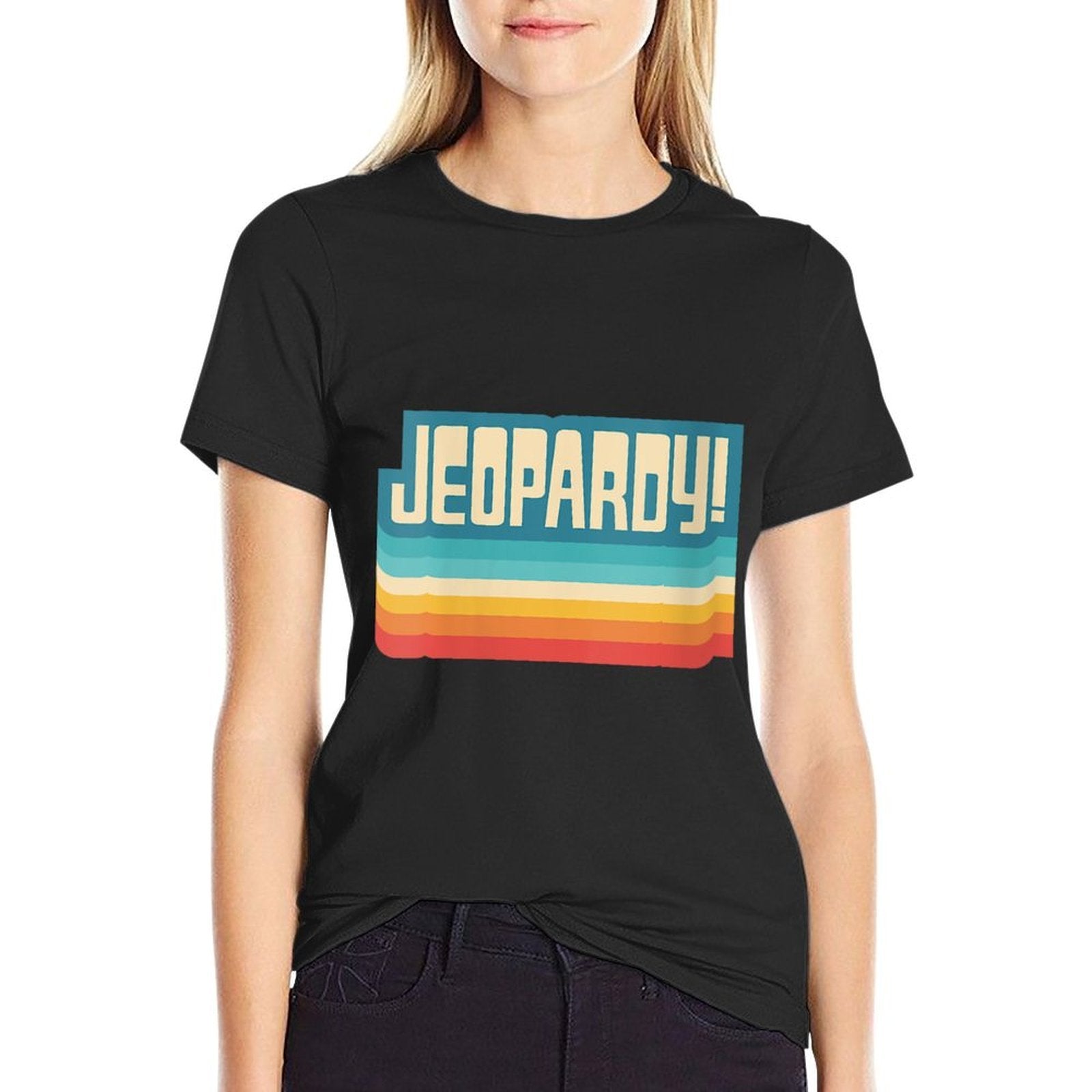 Womens Jeopardy! Vintage Jeopardy Comfortable T-Shirt