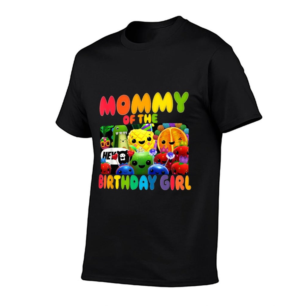 Mommy Of The Birthday Girl Fruit Birthday Family Matching  Summer-ready Fabric T-Shirt