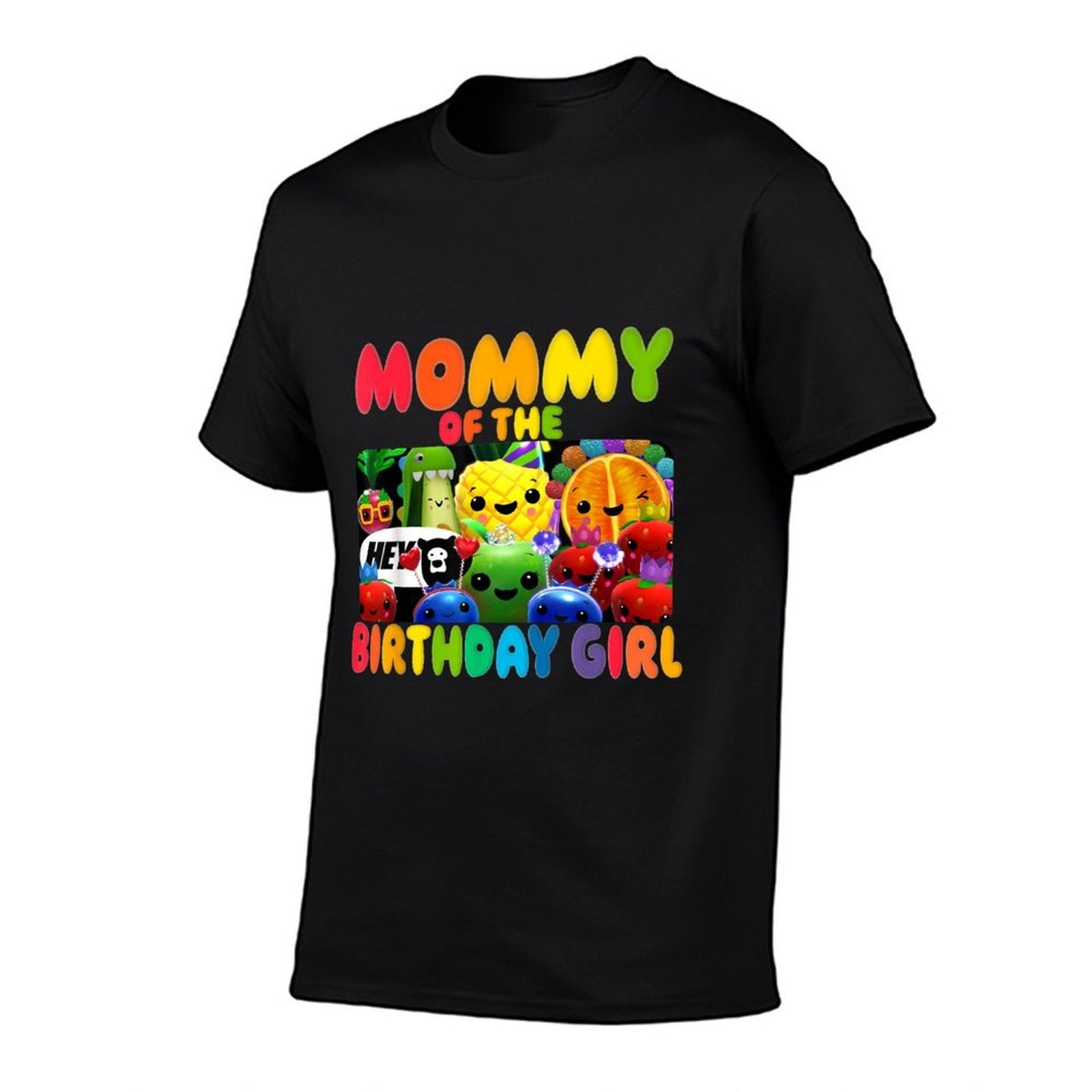 Mommy Of The Birthday Girl Fruit Birthday Family Matching  Summer-ready Fabric T-Shirt