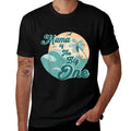 Mama Of The Big One Wave Surf 1st Birthday Boy Girl Family  Summer-ready Fabric T-Shirt