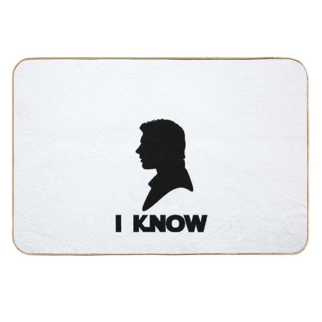 I Know  Non-Slip Bath Mat