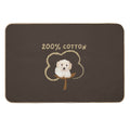 200 Cotton - Cute Funny Gift for Coton De Tulear Owners - Birthday Gift for Mothers Day, Fathers Day, Christmas, Thanksgiving F  Multi-Purpose Bath Mat