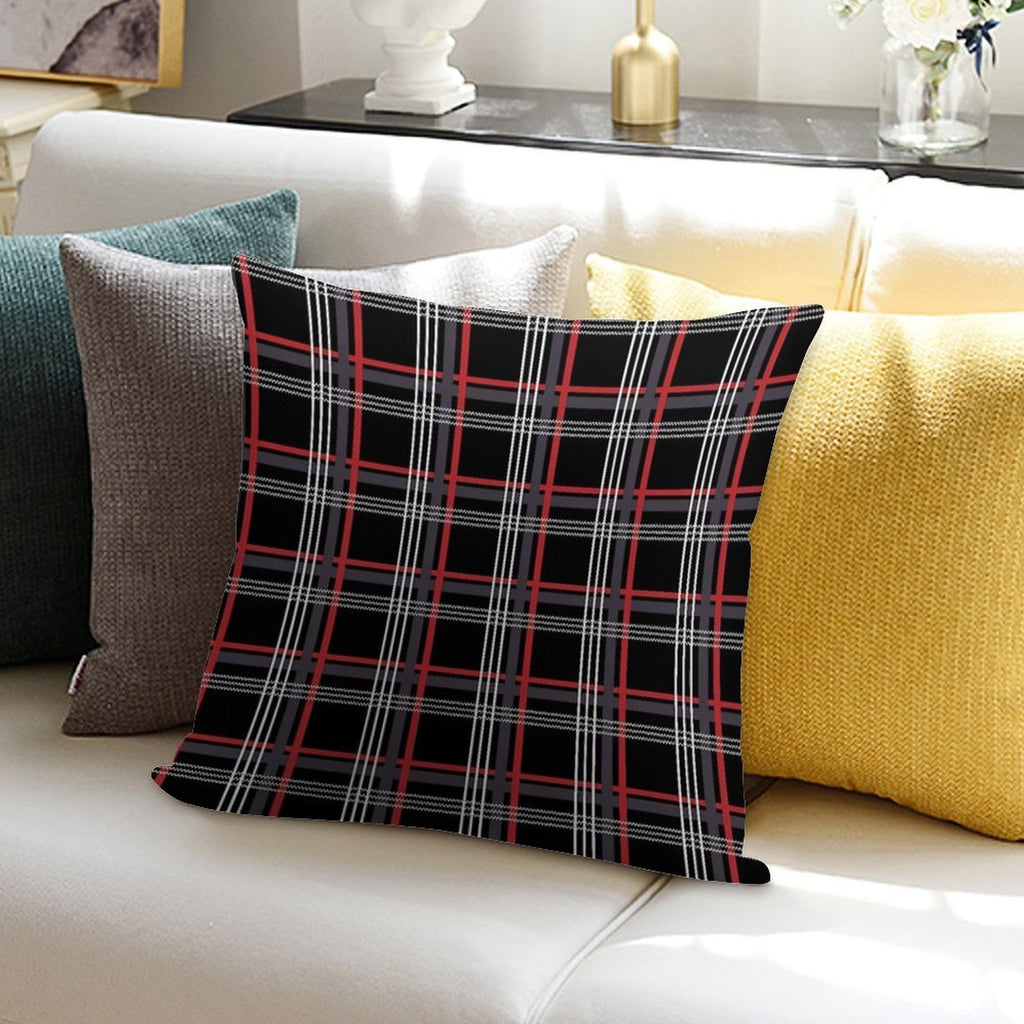 GTi Tartan Soft Bedroom Essential Throw Pillow