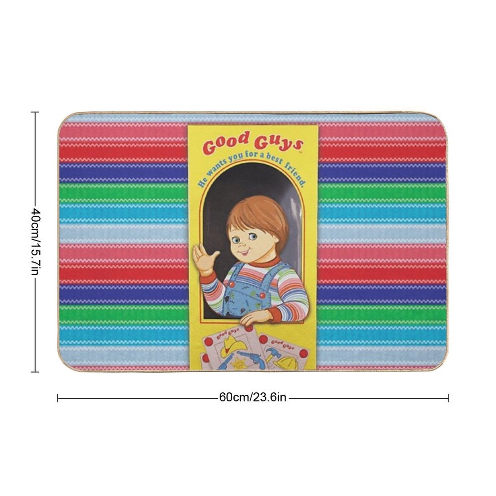 Good Guys - Chucky  Non-Slip Bath Mat