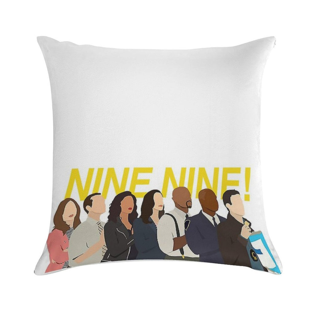 Nine Nine Squad Soft Anti-Pilling Throw Pillow