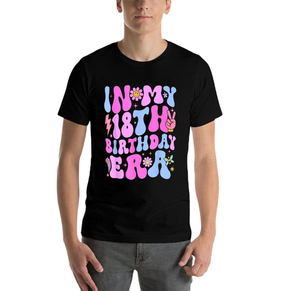 In My 18th Birthday Era Girl Boy 18 Years Old Birthday  Breathable T-Shirt