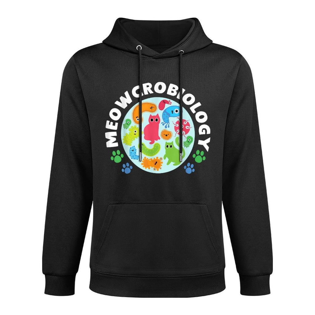 Meowcrobiology Microbiology Cats Science Biology Easy Care Hoodie