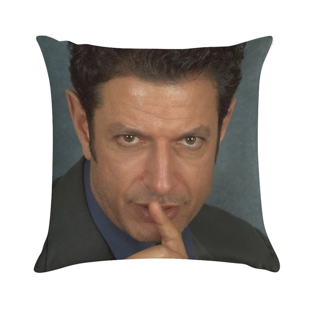 Jeff Goldblum Soft Home Decor Throw Pillow