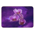Purple Orchids  Rapid-Drying Bath Mat