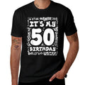 It's My 50th Birthday With Hip Hop And Graffiti Street Comfortable T-Shirt