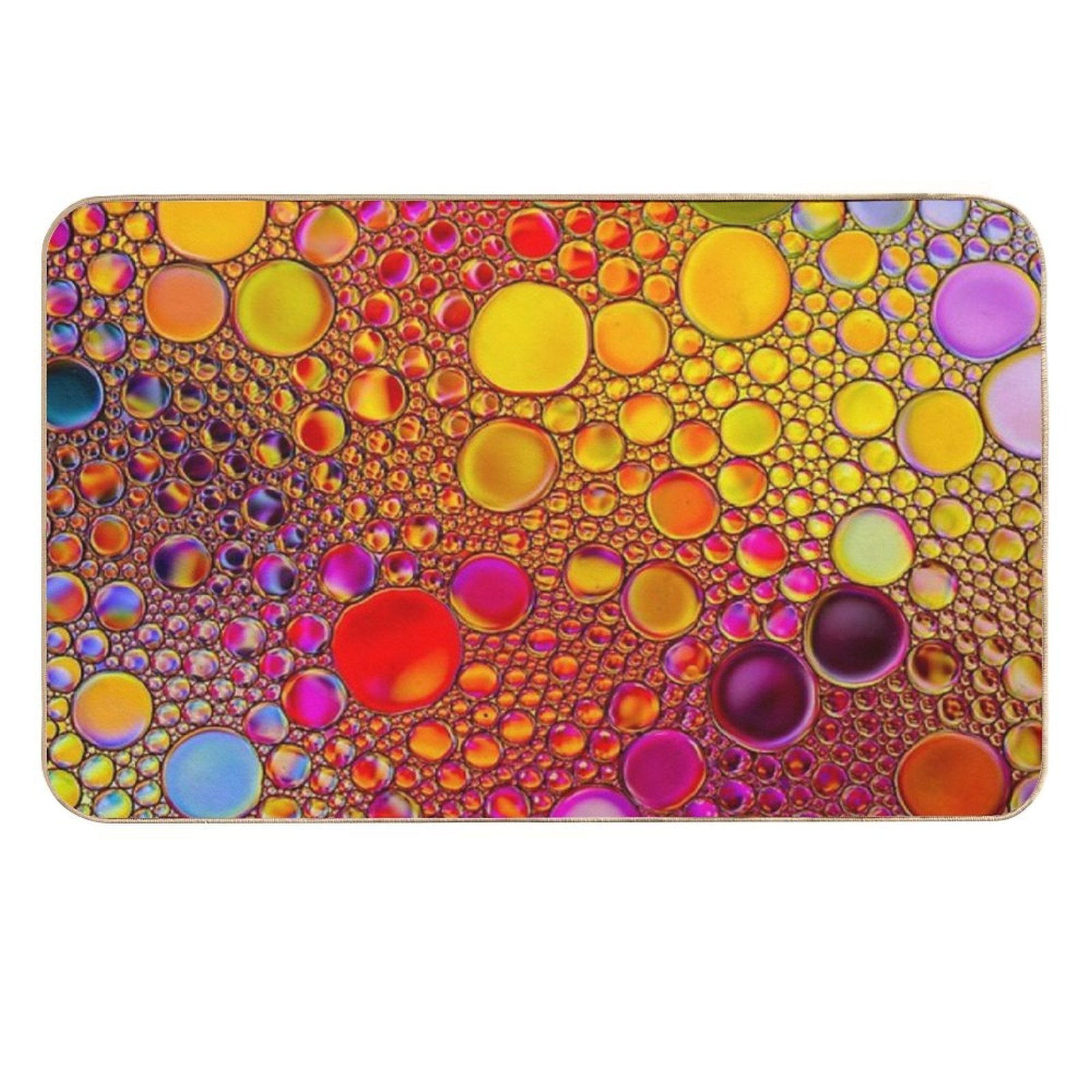 Bubble Pattern  Multi-Purpose Bath Mat