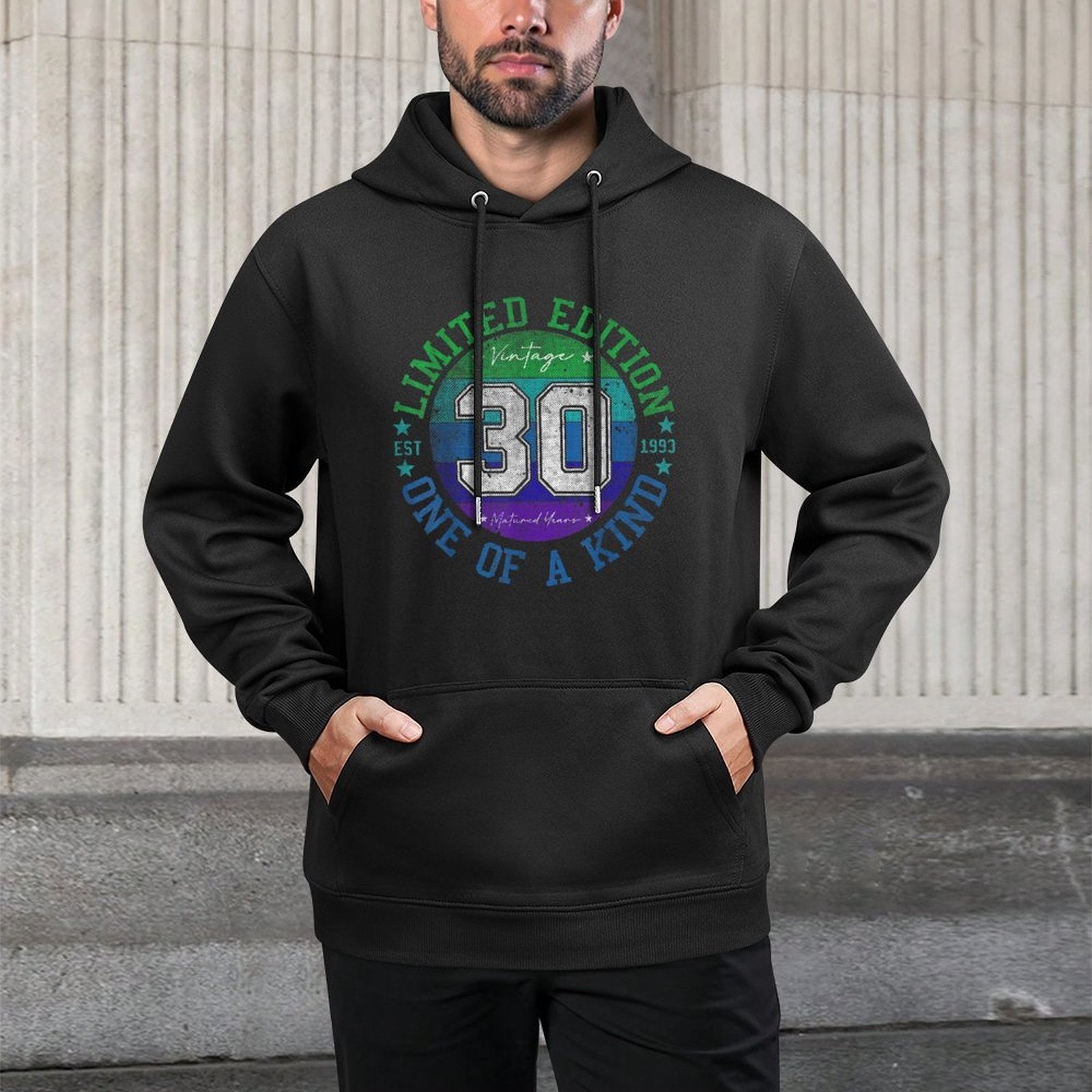 Vintage 1993 30 Year Old Gifts Limited Edition 30th Birthday Moisture-Wicking Hoodie