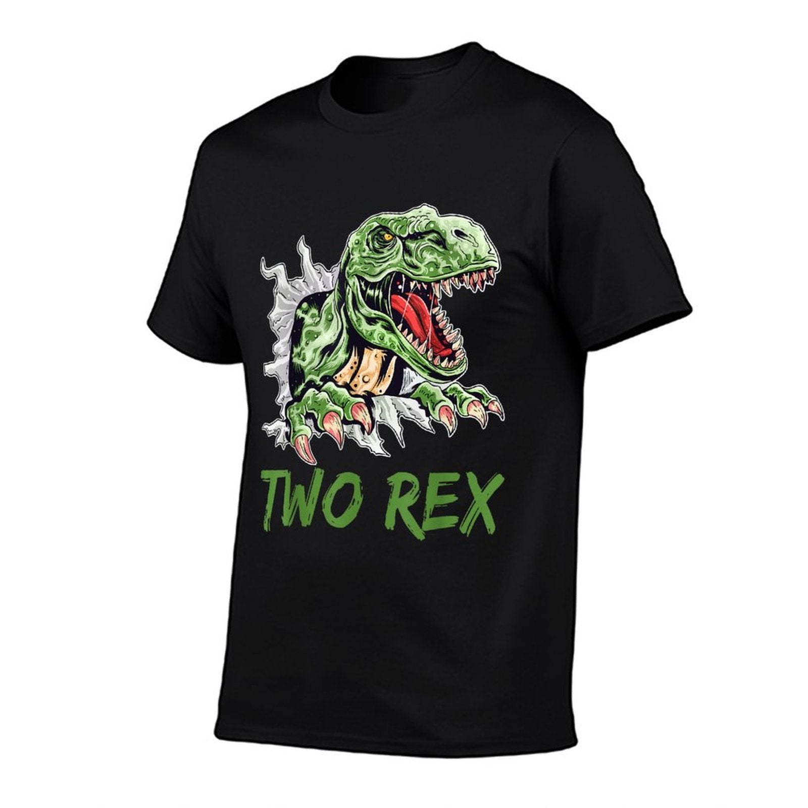 Two Rex It's My 2nd Birthday Dinosaur 2 Years Old Boys  Affordable Price T-Shirt