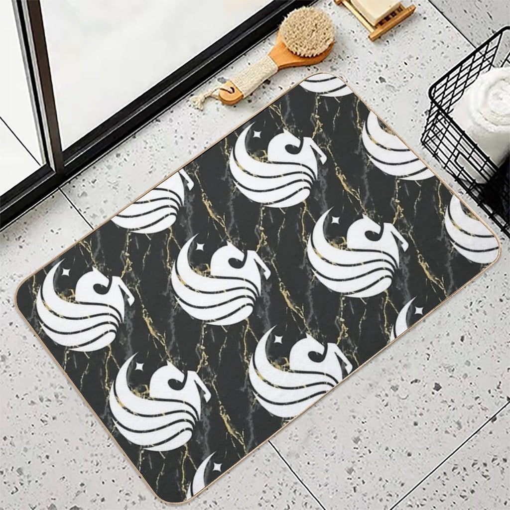 Ucf Knights Marble  Pet-Safe Bath Mat