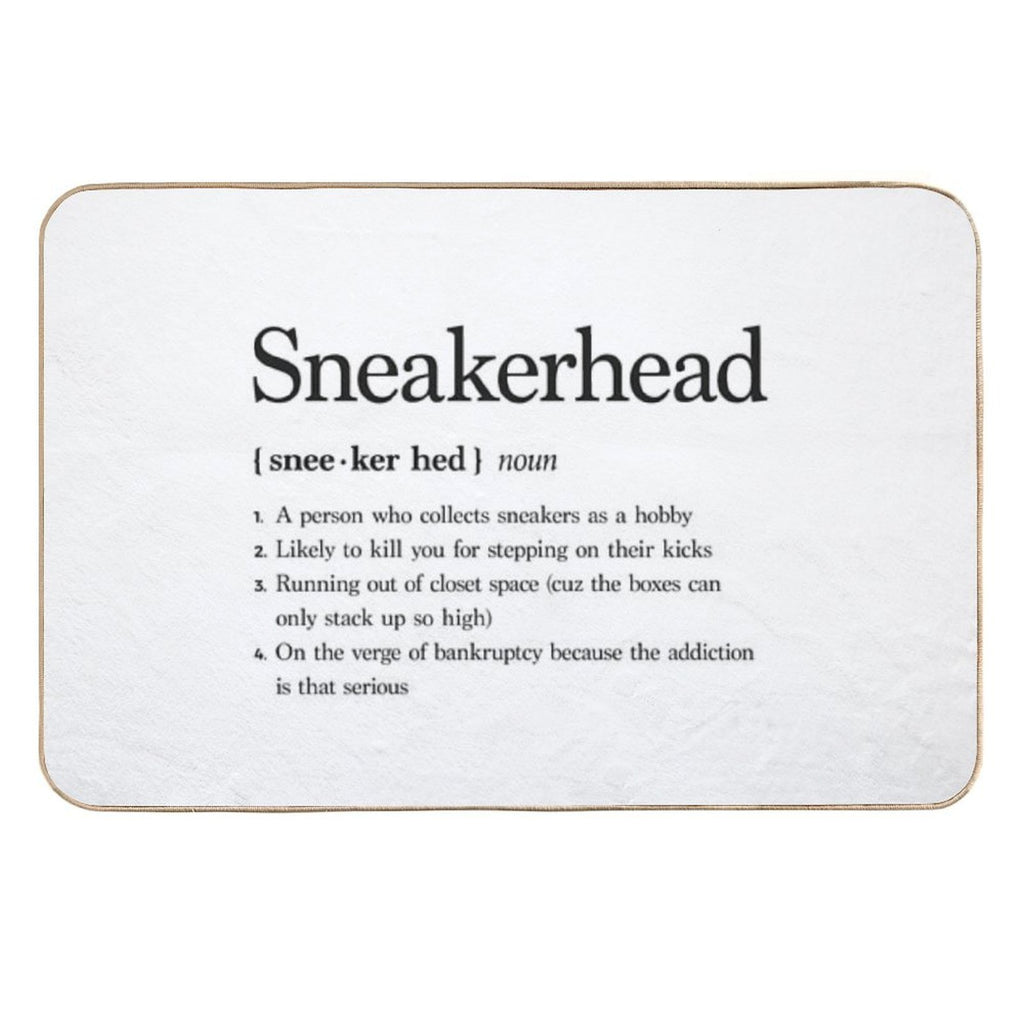 Sneakerhead Definition  Versatile Bath Mat