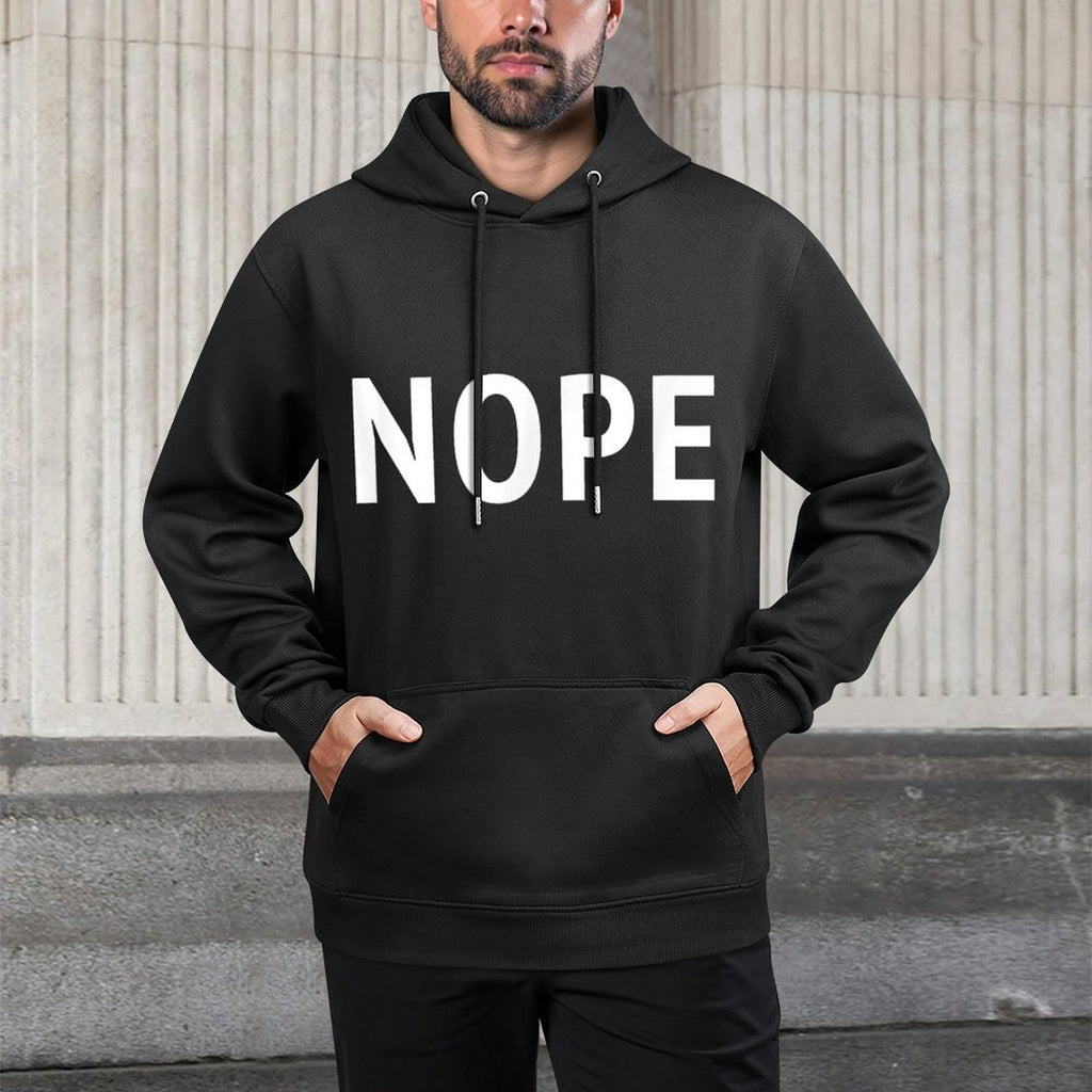 Nope T-shirt  Trendy Graphic Colorfast Hoodie
