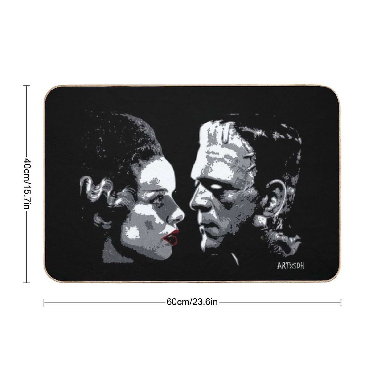For The Love of Frank  Pet-Safe Bath Mat