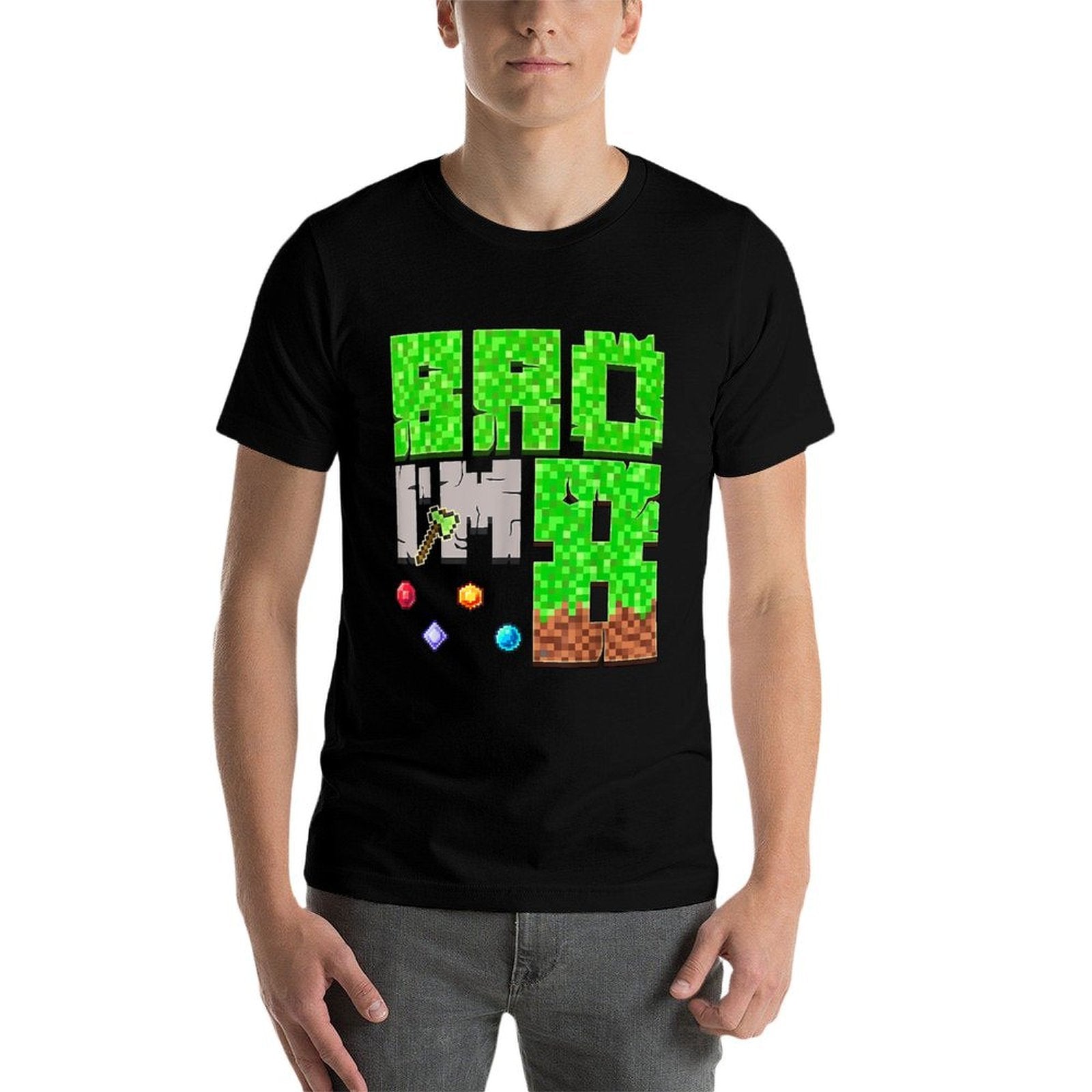 Birthday Boy 8th Birthday I'm 8 Year Old Gamer Pixel Number  Breathable T-Shirt