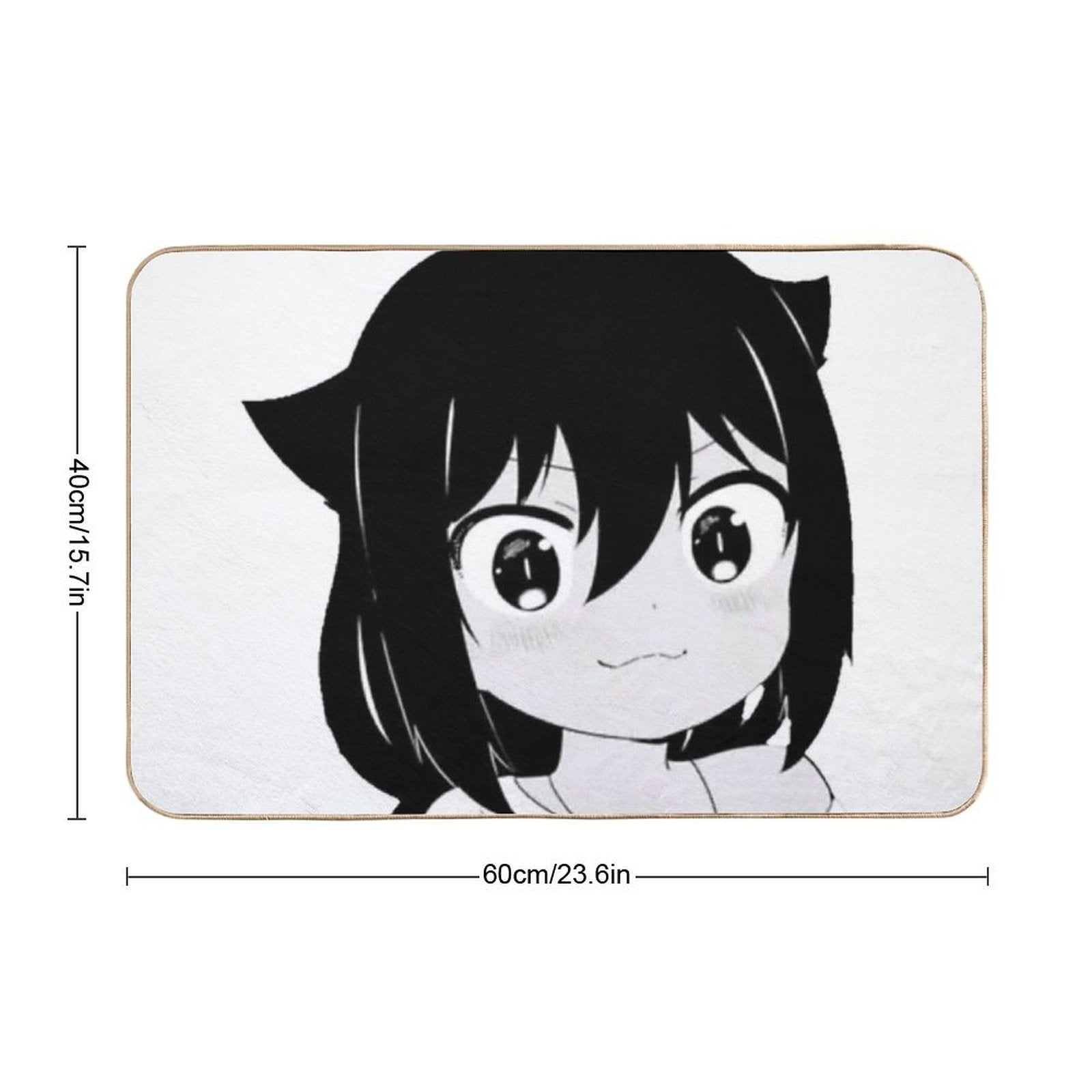 Jahy-sama Happy Design  Pet-Safe Bath Mat
