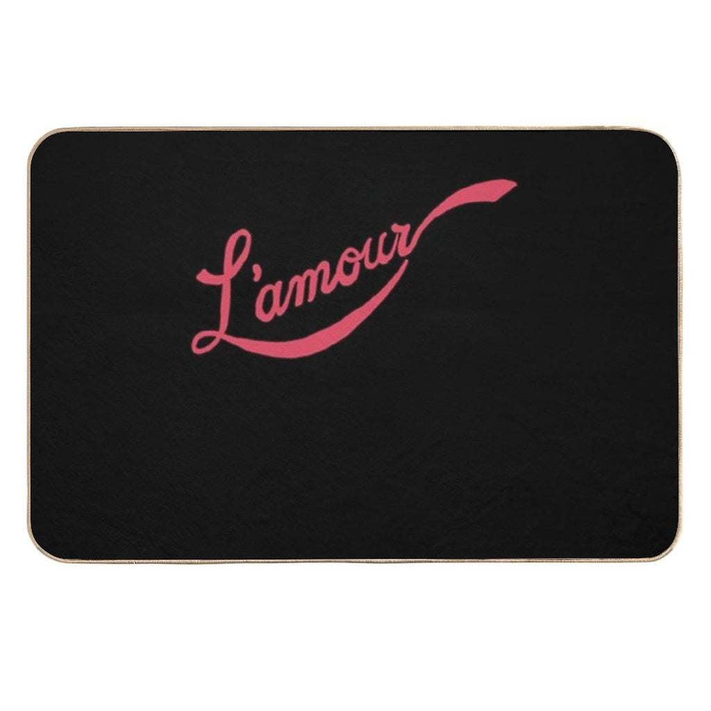 L'amour-Moulin-Rouge  Absorbent Bath Mat