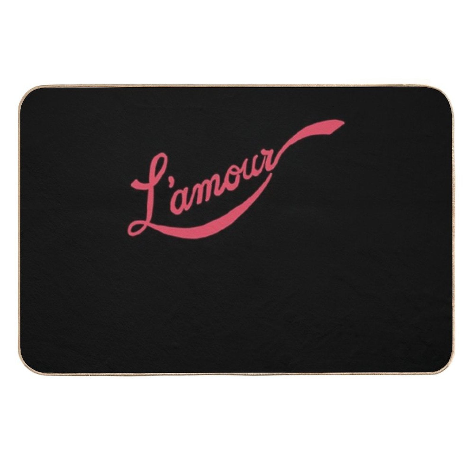 L'amour-Moulin-Rouge  Absorbent Bath Mat