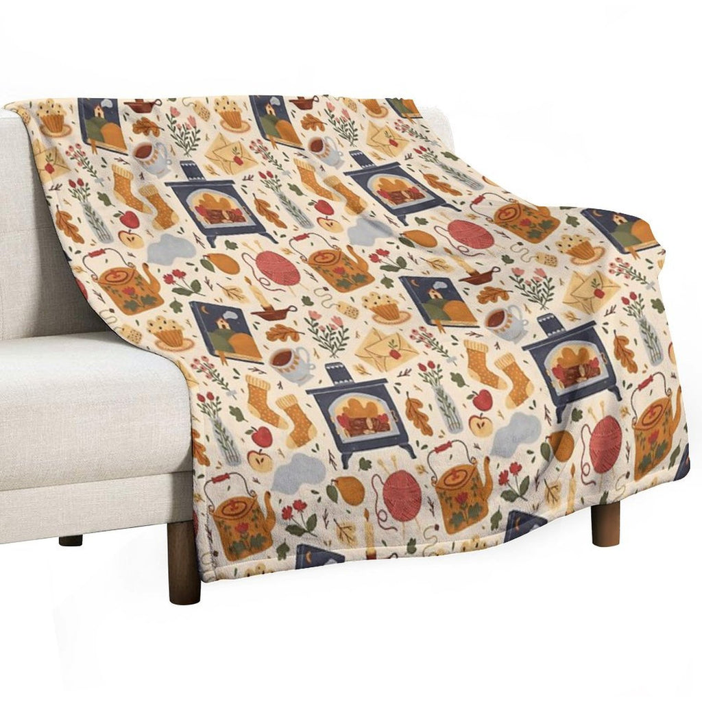 Stay Cozy Velvety-soft Throw Blanket