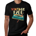 Womens Vintage 1980 Music Cassette 40th Birthday Gifts 40 Years Old  Affordable Price T-Shirt
