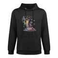 Watercolor Butterfly Fairy Read Book Library Fantasy Novel All-Day Comfort Hoodie