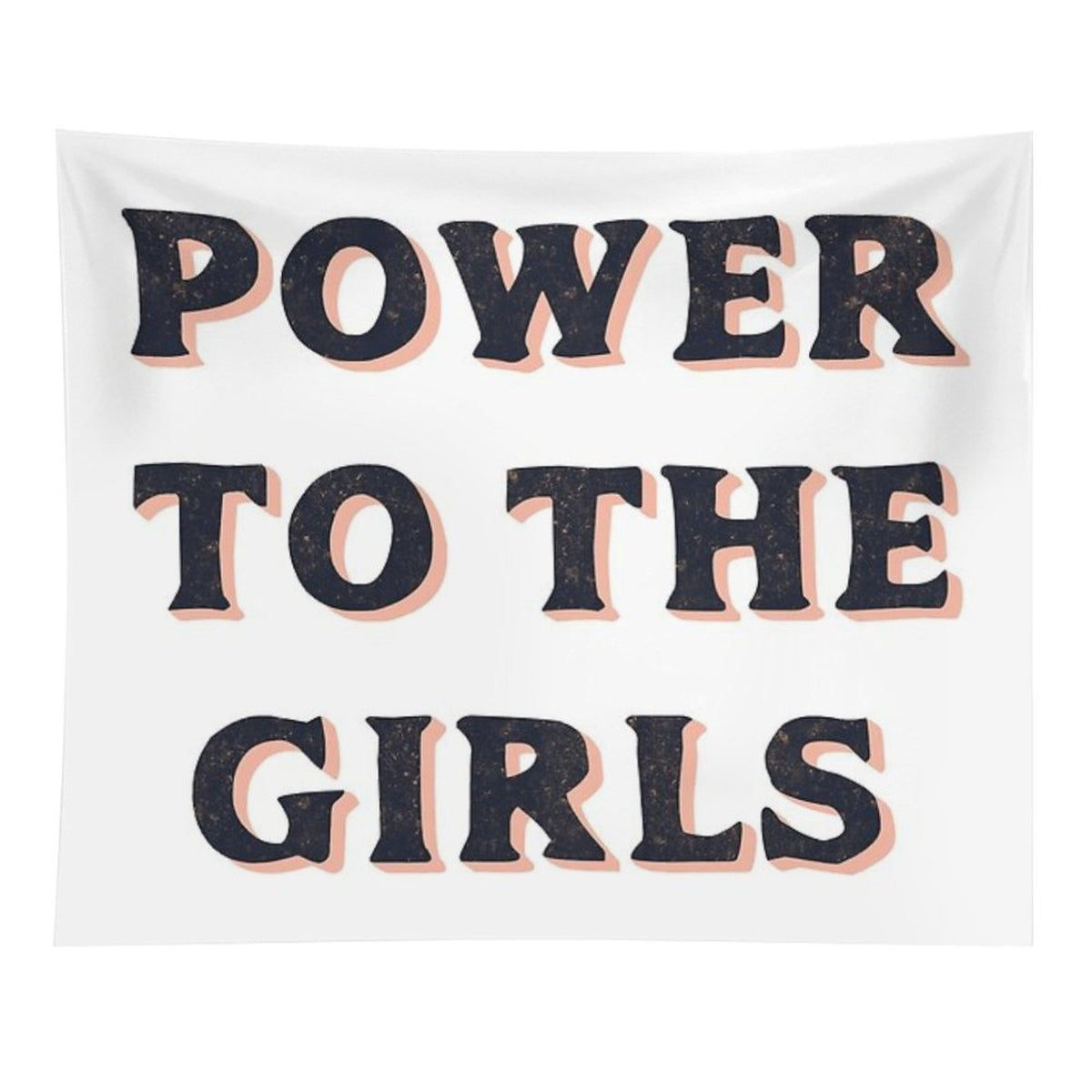 Power To The Girls Tapestry