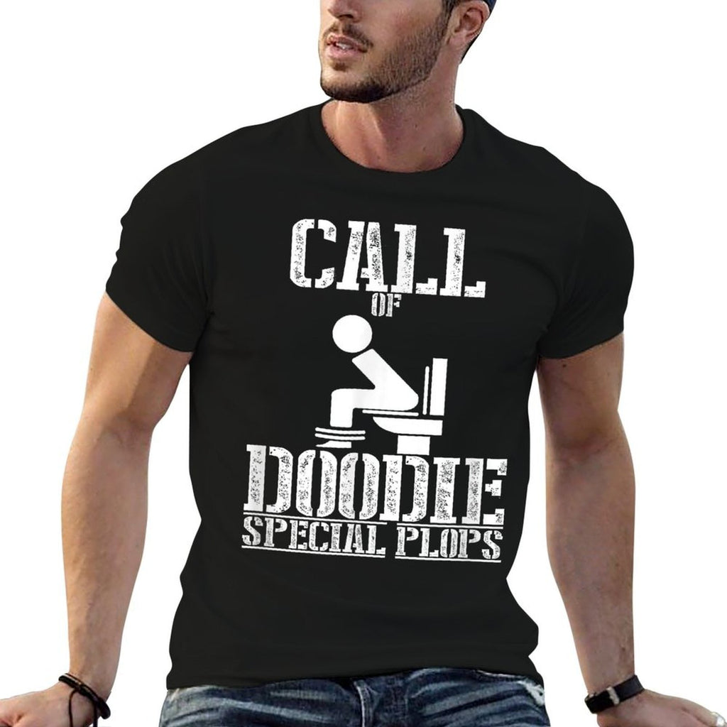 Call Of Doodie Special Plops T-shirt Duty  Trendy Pattern T-Shirt
