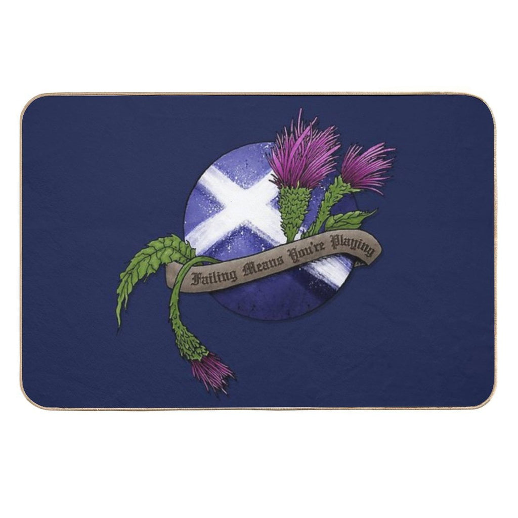 Failing Means You're Playing  Repositionable Bath Mat