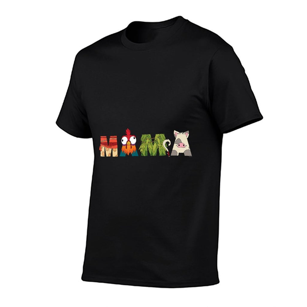 Disney Moana Letters Mama Mothers Day Birthday Gift  Classic T-Shirt