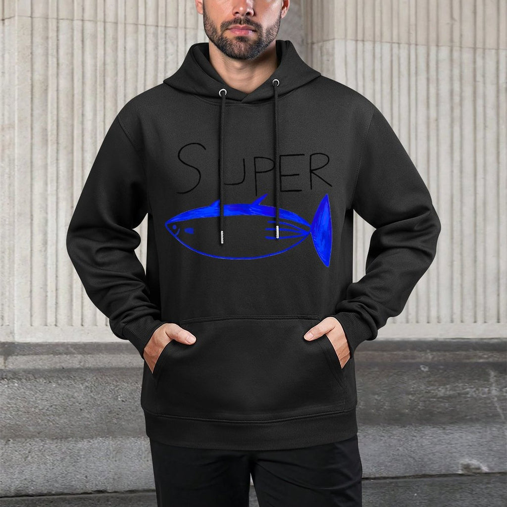 Super Tuna Jin Cotton-Polyester Blend Hoodie