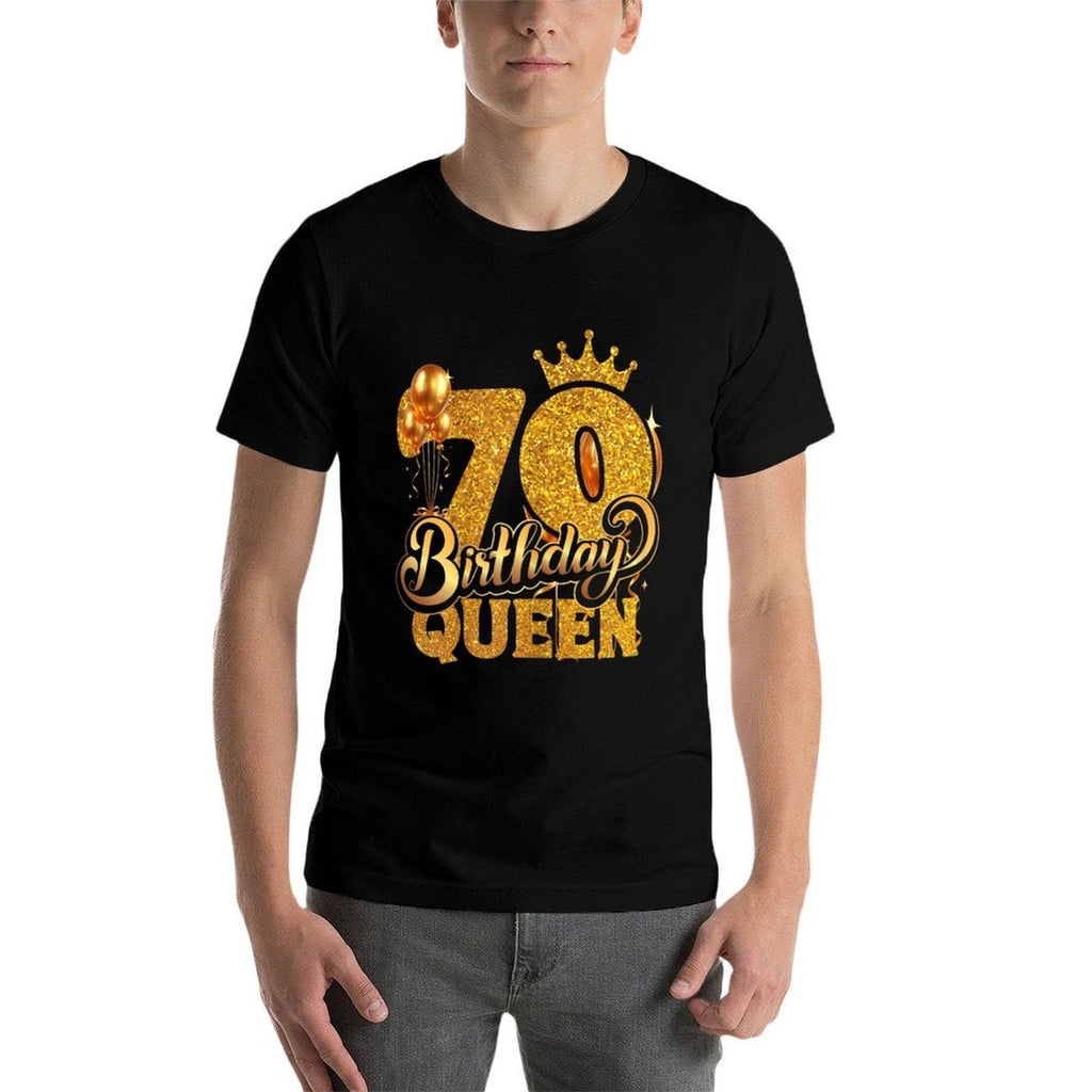 Birthday Queen 70 Year Old 70th Birthday It's My 70th Bday  Breathable T-Shirt