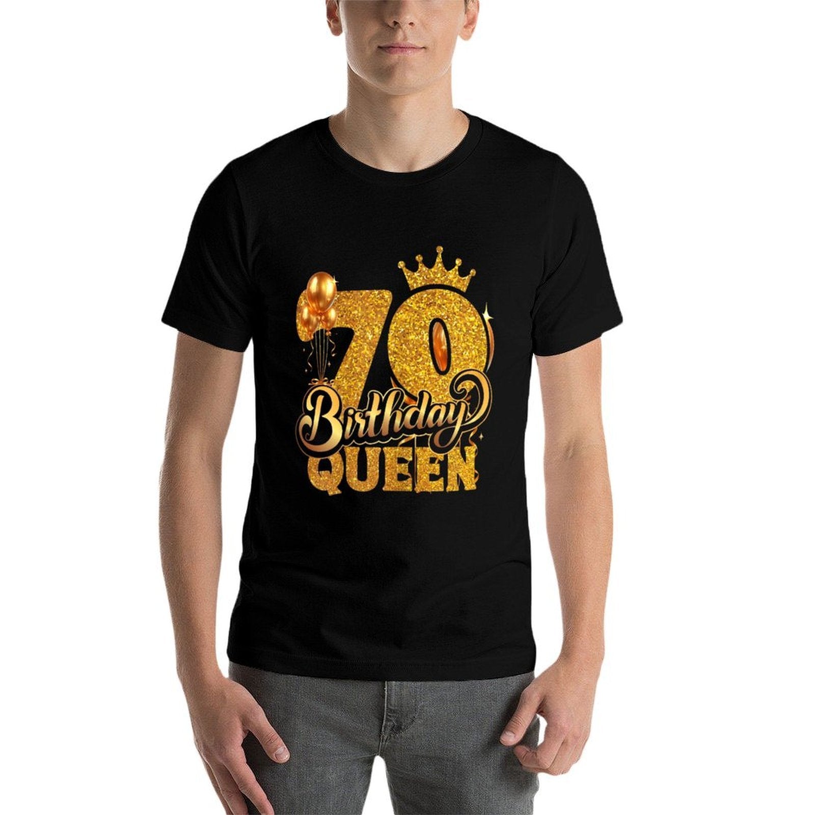 Birthday Queen 70 Year Old 70th Birthday It's My 70th Bday  Breathable T-Shirt