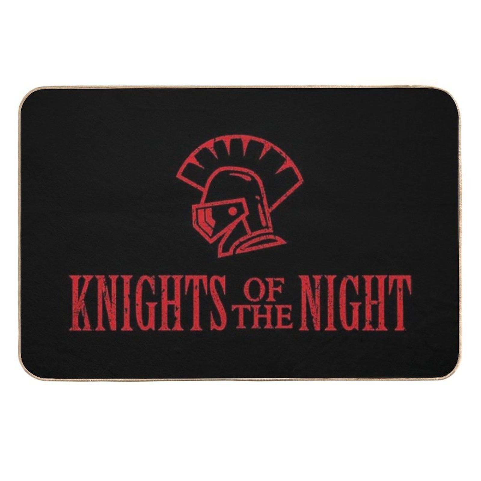Knights of The Night  Easy To Clean Bath Mat