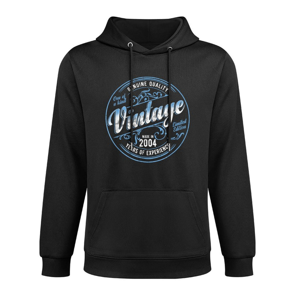 Vintage Born In 2004 Genuine & Original 21st Birthday Easy Care Hoodie