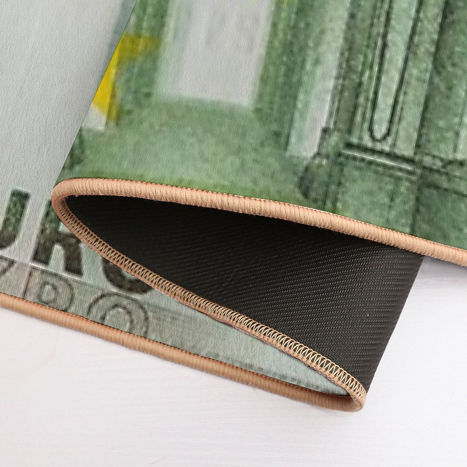 100 Euro Note for Good Luck Durable Bath Mat