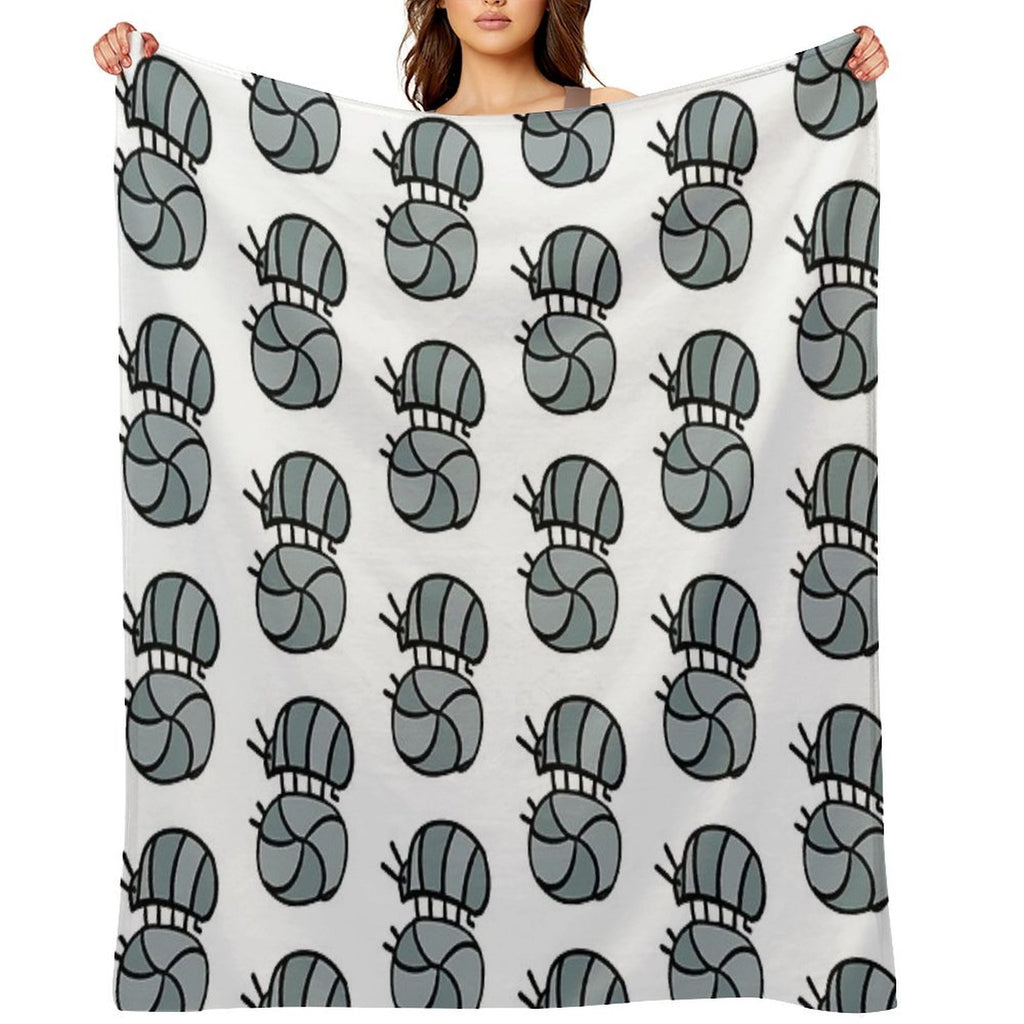 Roly-poly Machine-washable Throw Blanket