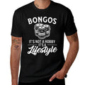 Bongos Its Not A Hobby Its A Lifestyle Bongo Drummer  Moisture-wicking T-Shirt