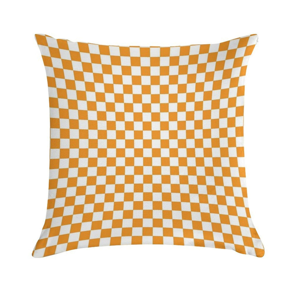 Tennessee Orange Pattern Soft Washable Throw Pillow