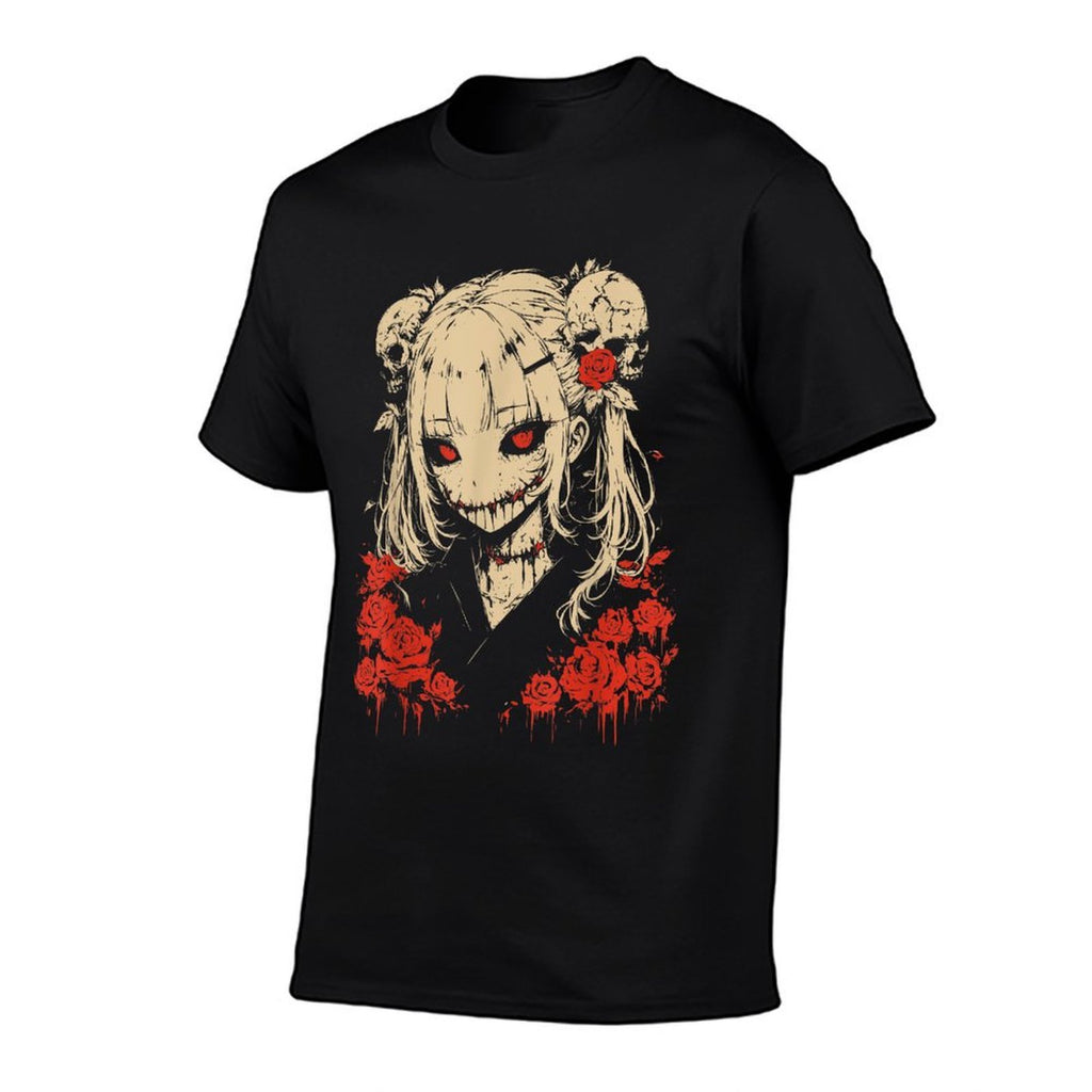 Horror Anime Manga  Japan Japanese Creepy Kawaii Goth  Odor-resistant T-Shirt