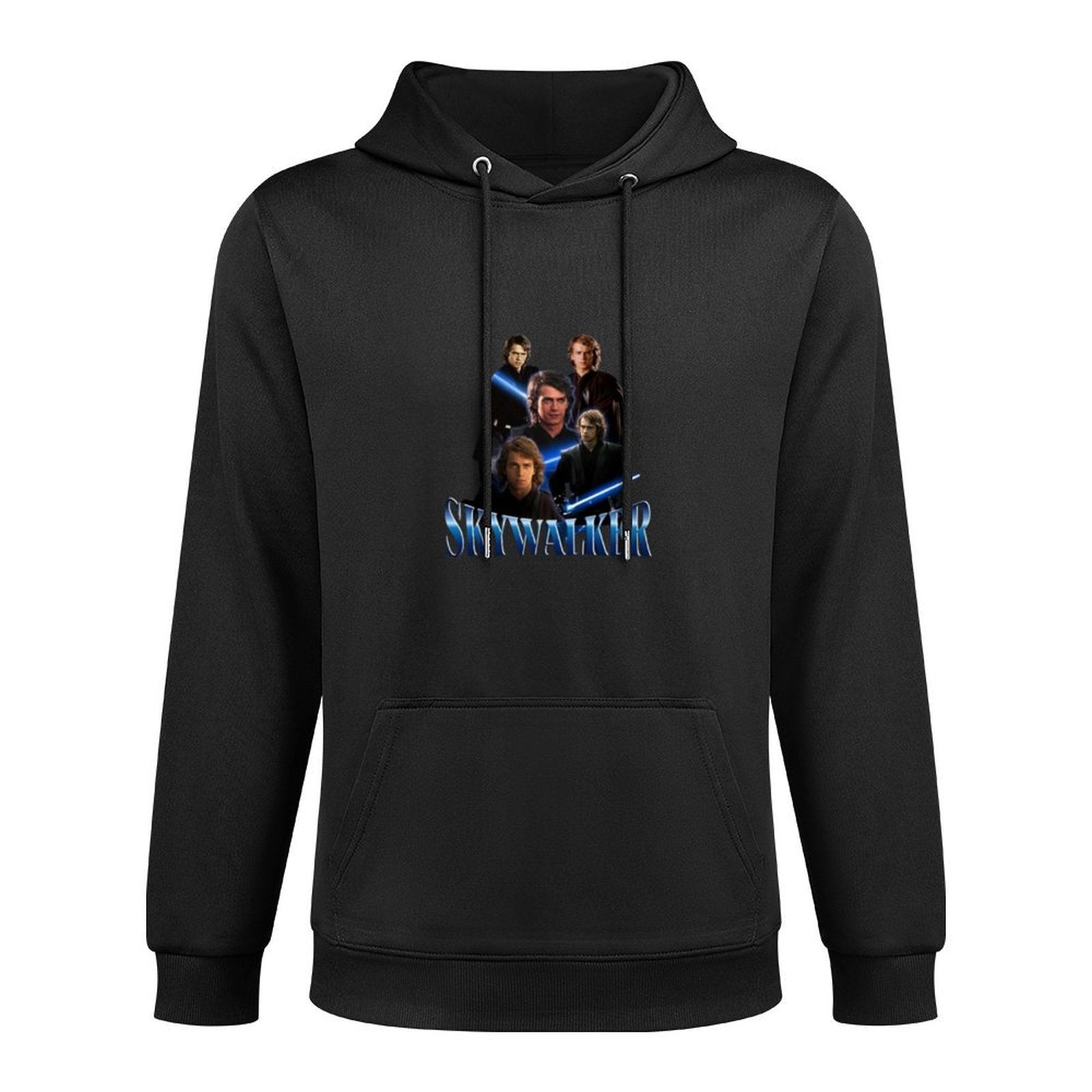 Anakin Skywalker Jedi Retro Collage Shrink-Resistant Hoodie