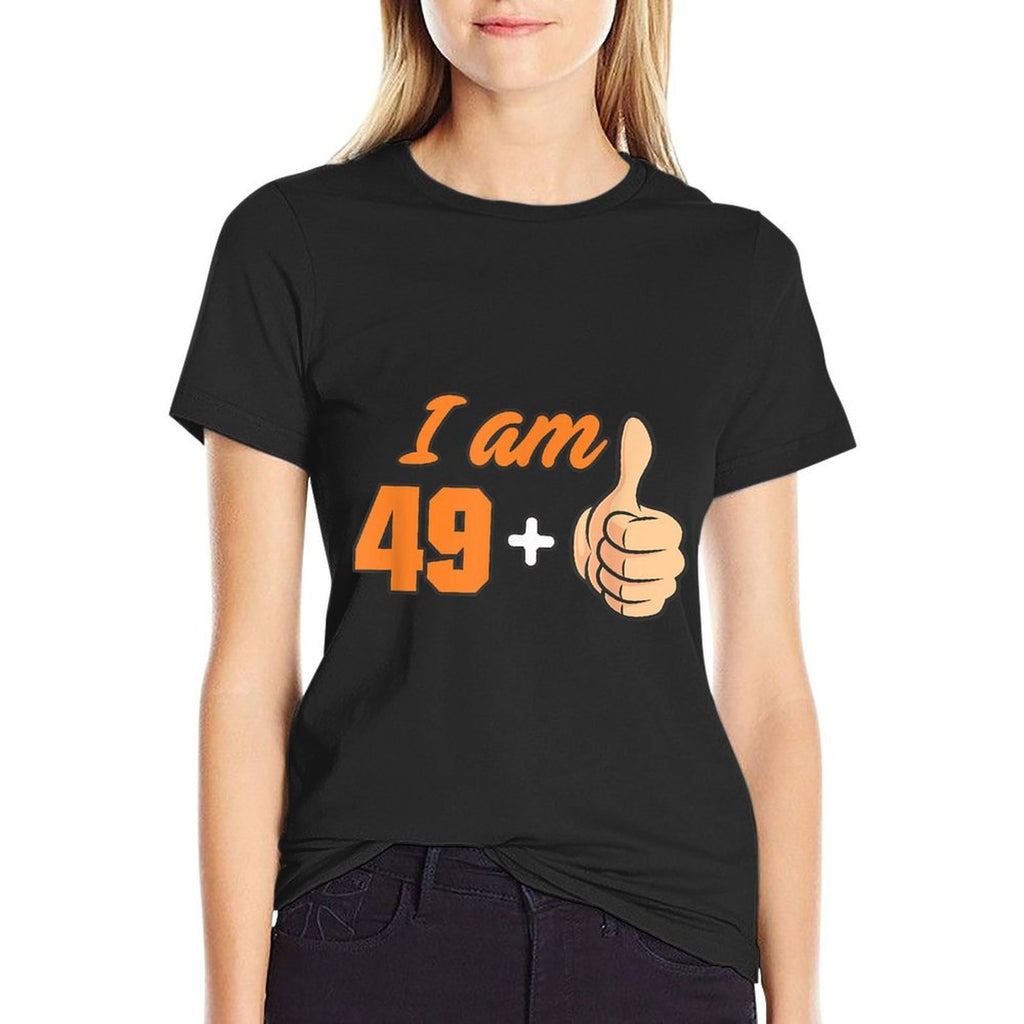 Funny 50th Birthday Gift Idea 50 Years Old  Slim-fit Cut T-Shirt