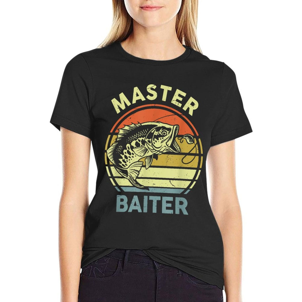 Fishing-Shirt Dad Grandpa Master-Baiter Funny  Odor-resistant T-Shirt
