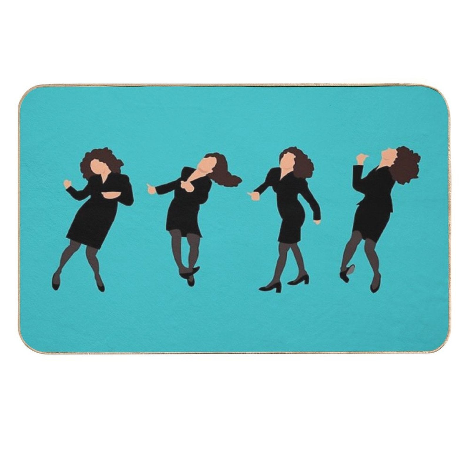 Little Kicks  Dirt-Trapping Bath Mat