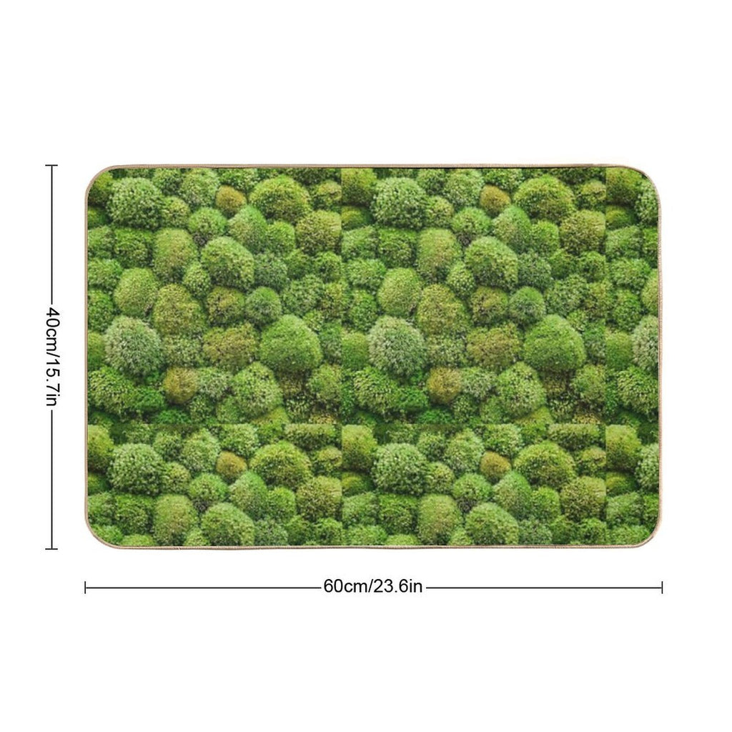 Moss Elegance  Repositionable Bath Mat