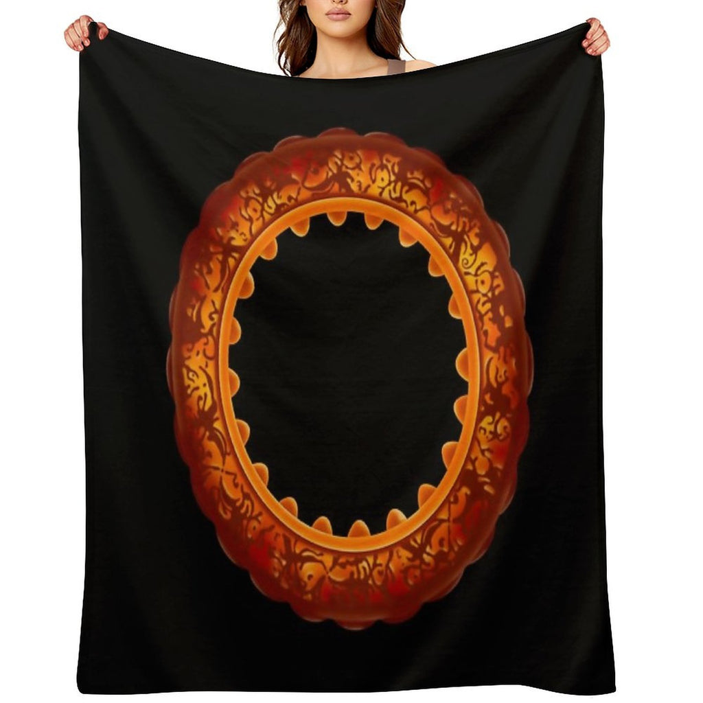 WARRIOR NUN - BACK Multi-functional Throw Blanket