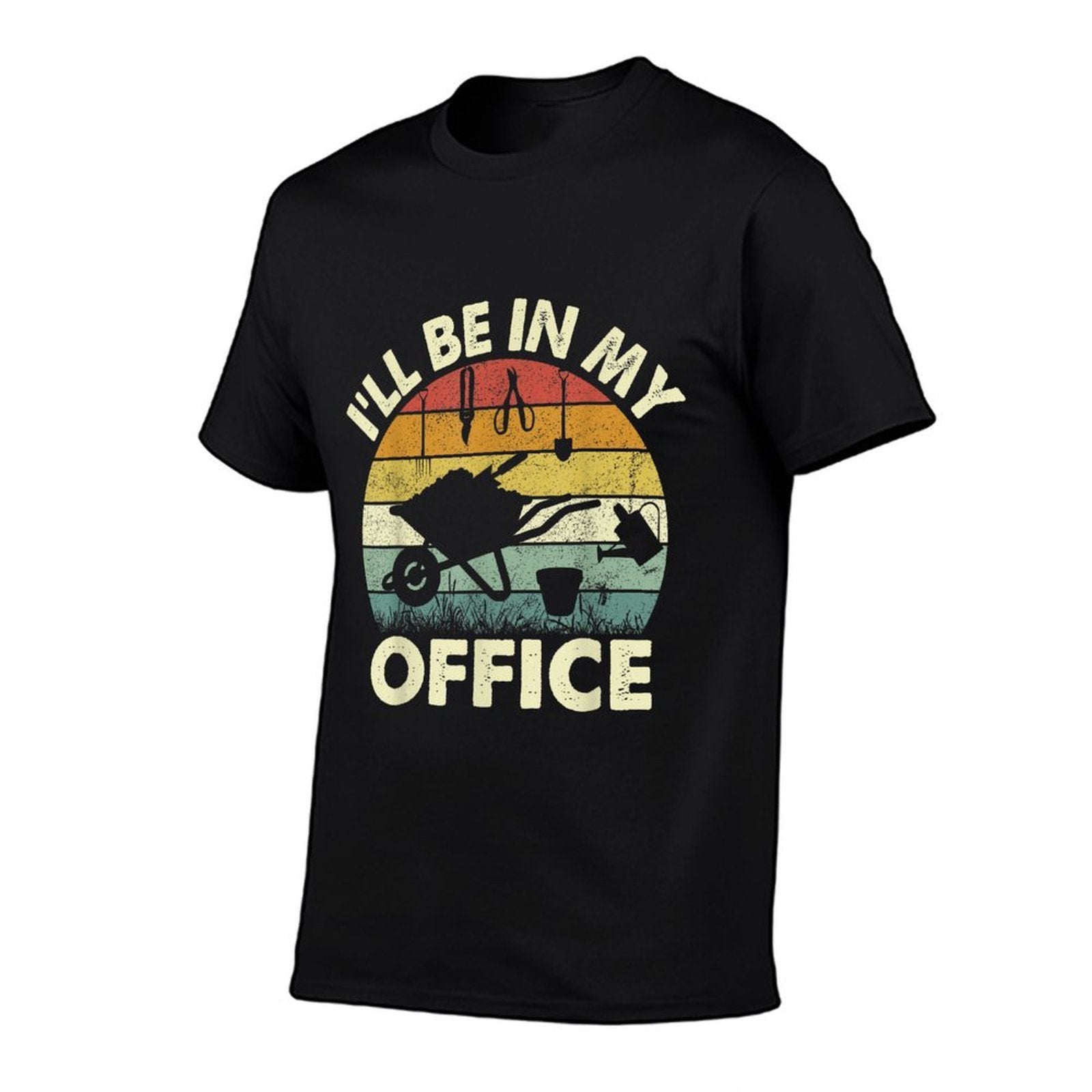 Funny Gardening Ill Be In My Office Men Dad Plant Garden  Classic T-Shirt
